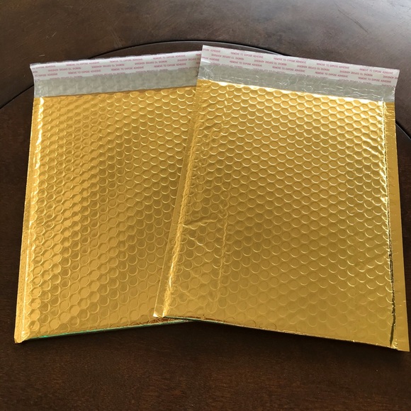 Bubble mailers 8.5 x 11 inches Heavy Gold - Picture 6 of 9